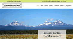 Desktop Screenshot of cascadegardencenter.com